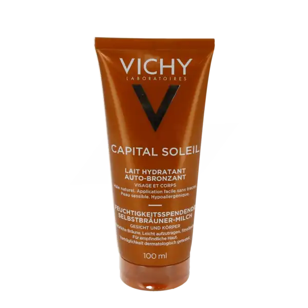Vichy Idéal Soleil Lait Hydratant Autobronzant Tube/100ml