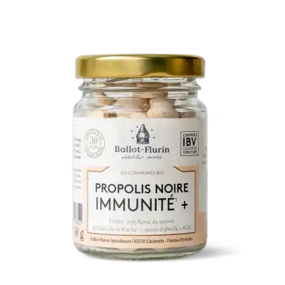 Ballot-flurin Propolis Noire Comprimés Immunité+ B/120 à LIEUSAINT