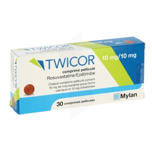 Twicor 10 Mg/10 Mg, Comprimé Pelliculé