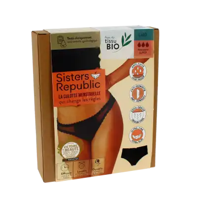Sisters Republic Sidonie Culotte Menstruelle Bikini Flux Super Tl à AUCAMVILLE