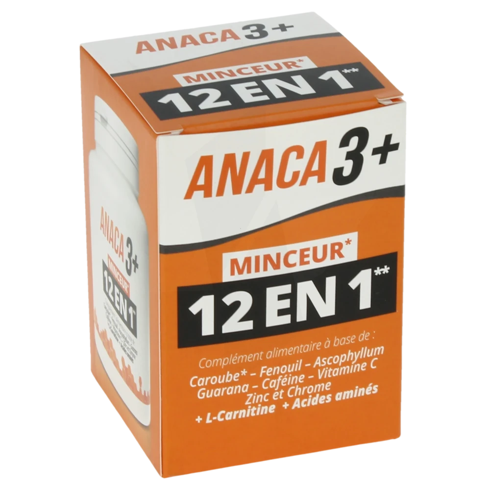 Anaca3 + Minceur 12 En 1 Gélules B/120