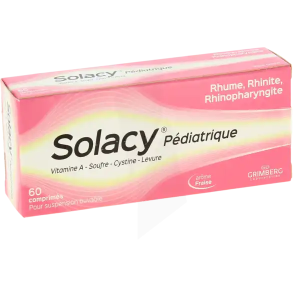 Solacy Pediatrique, Comprimé Pour Suspension Buvable