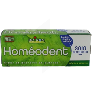 Boiron Homeodent Soin Blancheur Pâte Dentifrice T/75ml
