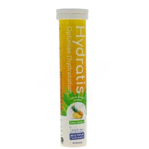 Hydratis Pastilles Effervescentes Ananas Tube De 20