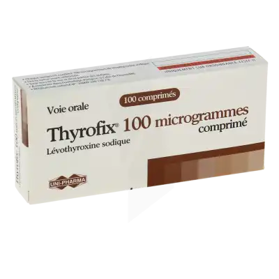 Thyrofix 100 Microgrammes, Comprimé à RUMILLY