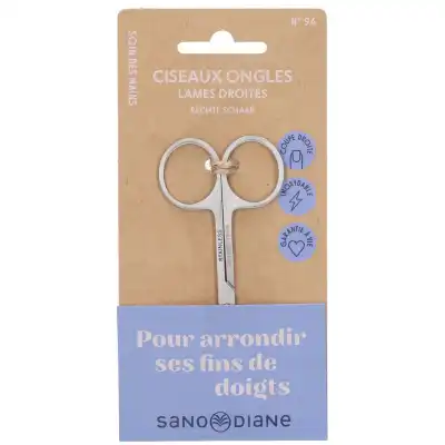 Sanodiane Ciseaux Droits à Ongles Mat à Bordeaux