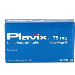Plavix 75 Mg, Comprimé Pelliculé