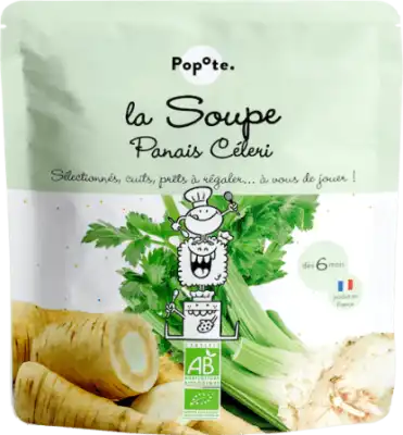Popote Soupe Panais Céleri Bio 190g* à VALENCE