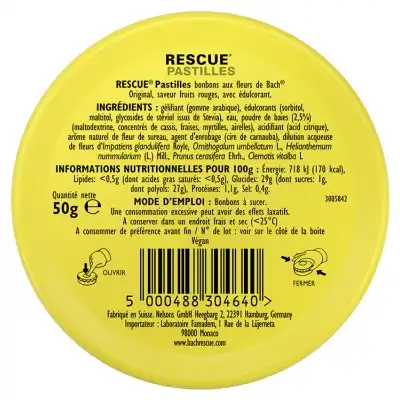 Rescue Past Fruits Des Bois B/50g