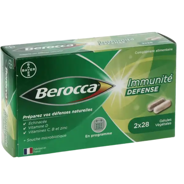 Berocca Immunité Défense Gélules B/2x28