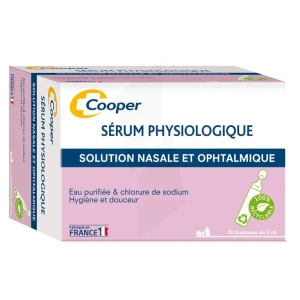 Cooper Sérum Physiologique Boîte De 30