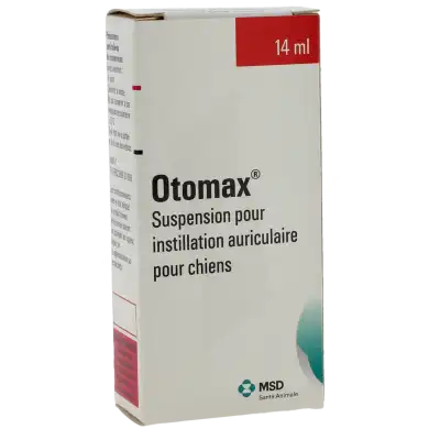 OTOMAX GOUTTES AURICULAIRES, Suspension pour instillation auriculaire
