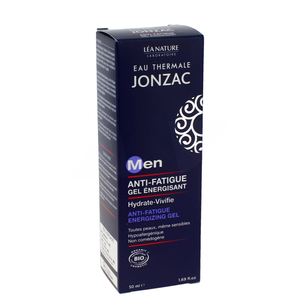 Eau Thermale Jonzac Homme Gel énergisant Anti-fatigue T Pompe/50ml