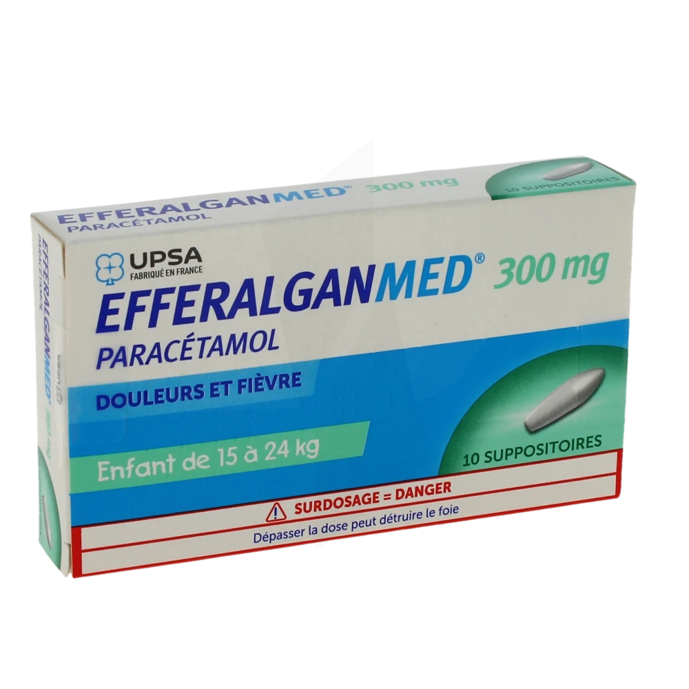 Efferalganmed 300 Mg, Suppositoire