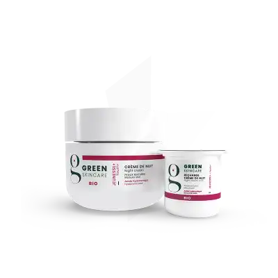 Green Skincare Crème de nuit JEUNESSE+ (pot + recharge) Fl/50ml