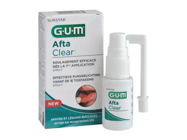 Gum Aftaclear Spray Aphtes Lésions Buccales