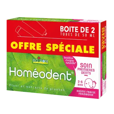 Homeodent Soin 1eres Dents Pâte Dentifrice 2t/50ml Twin Pack à Annecy