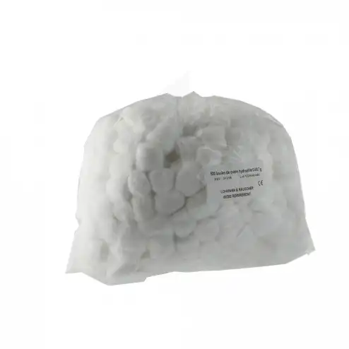 Lohmann & Rauscher Boules De Coton Blanches Sachet/450g