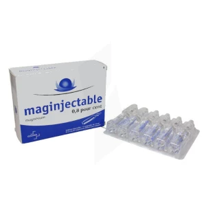 Maginjectable 0,8 Pour Cent, Solution Injectable