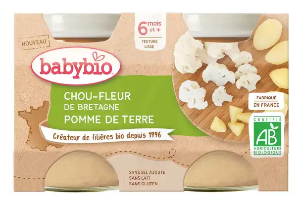 Babybio Pot Chou-fleur Pomme De Terre