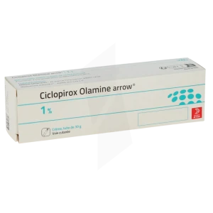 Ciclopirox Olamine Arrow 1%, Crème