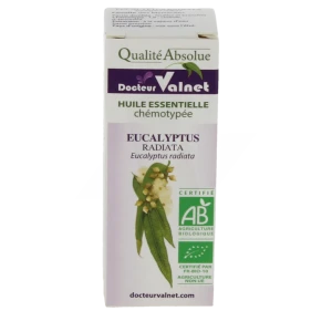 Docteur Valnet Huile Essentielle Bio, Eucalyptus Radiata 10ml