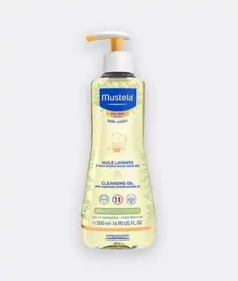 Mustela Bebe Enfant Huile Lavante Fl Pompe/500ml à ALES