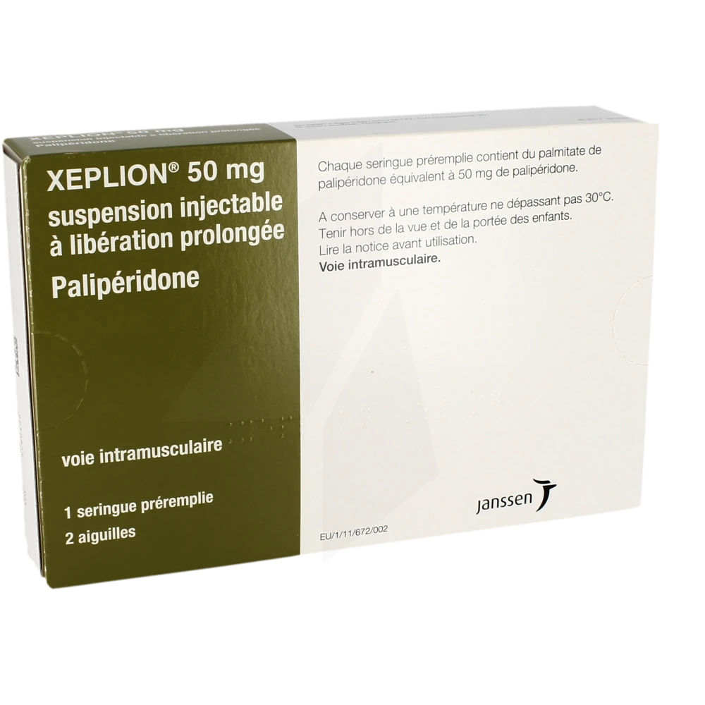 Xeplion 50 Mg, Suspension Injectable à Libération Prolongée