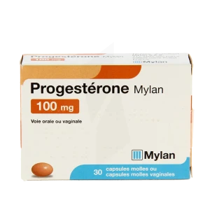 Progesterone Viatris 100 Mg, Capsule Molle Ou Capsule Molle Vaginale