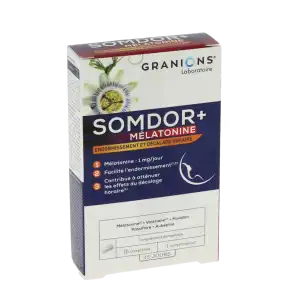 Granions Somdor+ Mélatonine Comprimés B/15 à Bagnols-sur-Cèze