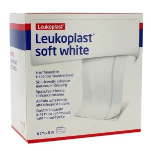 Leukoplast Soft White Pansement à Découper 6cmx5m B/1