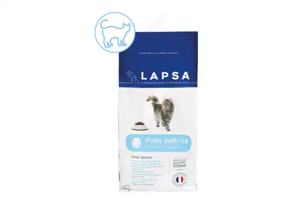 Lapsa Stérilisé-light Croquettes Chat Senior Sachet/2kg