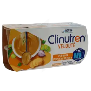 Clinutren Soupe Vel Nutrim Poir Pdt 4 Bouteilles De 200 Ml à Talence