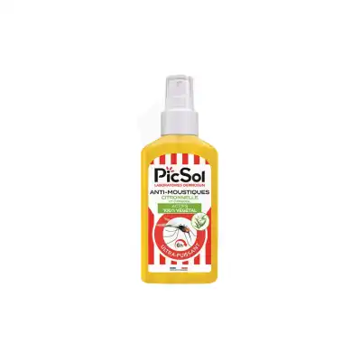 Picsol Spray Anti-moustiques Citronnelle Fl/125ml à NANTERRE