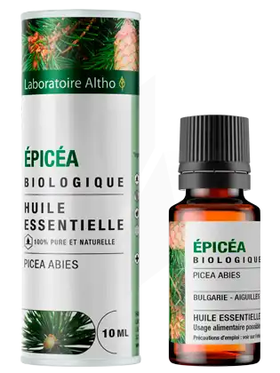 Laboratoire Altho Huile Essentielle Epicéa Bio 10ml