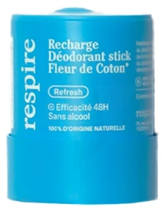 Respire Déodorant Fleur De Coton Stick Rechge/50g