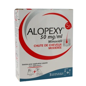 Alopexy 50 Mg/ml, Solution Pour Application Cutanée