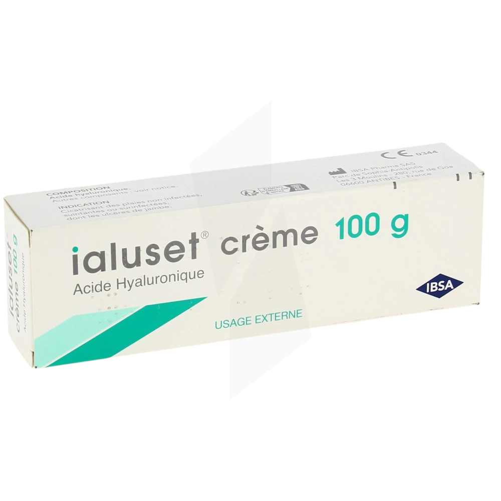 Ialuset Crème Traitement Des Ulcères - Tube 100g