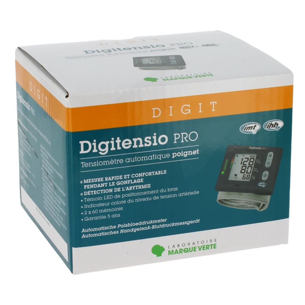Digitensio Pro Tensiomètre Poignet Ihb+imt