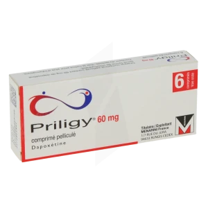 Priligy 60 Mg, Comprimé Pelliculé