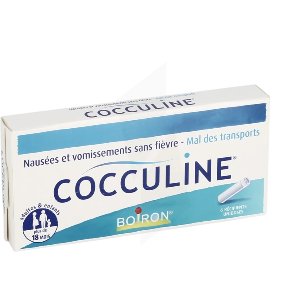 Boiron Cocculine Granules En Récipient Unidoses 6 Tubes