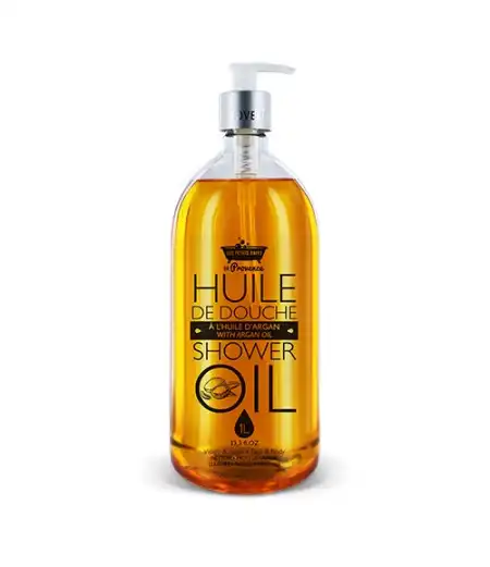 Les Petis Bains De Provence Huile De Douche Argan Fl Pompe/1l