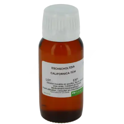 Rocal Eschscholtzia Californica 7ch Solution Buvable En Gouttes Flacon De 60 Ml à Pessac