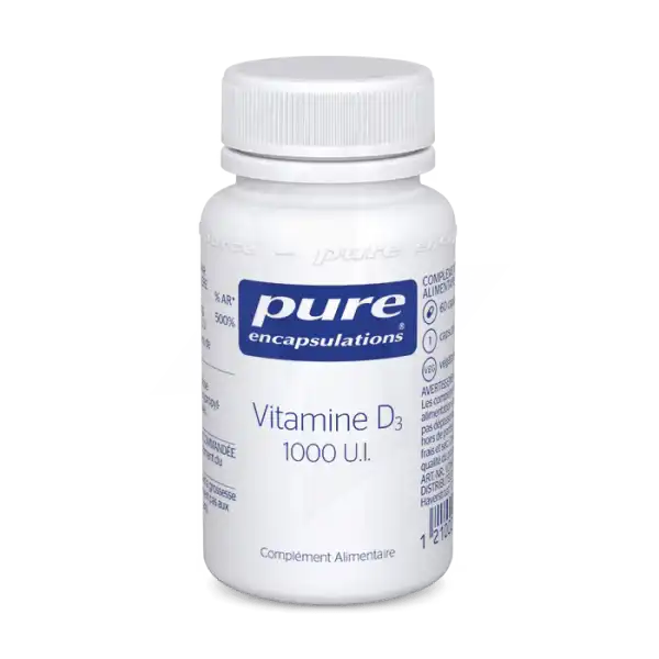 Pure Encapsulations Vitamine D3 1000 U.i. Capsules B/60
