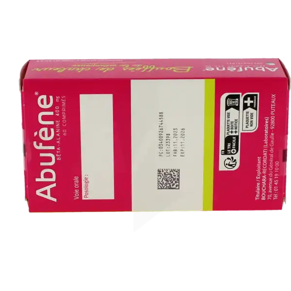 Abufene 400 Mg, Comprimé