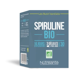 Nutrisanté Nutrisentiels Bio Spiruline Comprimés B/30