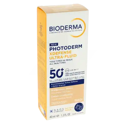 Bioderma Photoderm Xdefense Ultrafluide Spf50+ Cr 01 Fl/40ml à Saint-Etienne