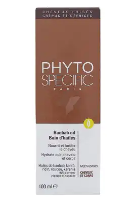 Phytospecific Baobab Oil Bain D'huiles Phyto 100ml à Nice