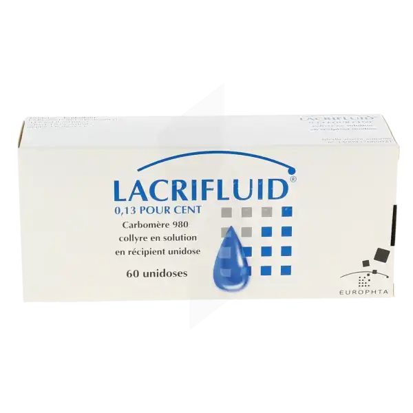 Lacrifluid 0,13 Pour Cent, Collyre En Solution En Récipient Unidose