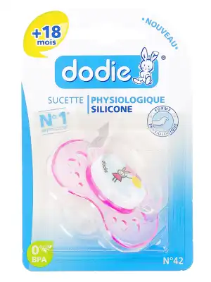 SUCETTE DODIE PHYSIOLOGIQUE SILICONE18 MOIS +